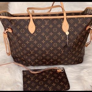 Monogram Tote Handbag